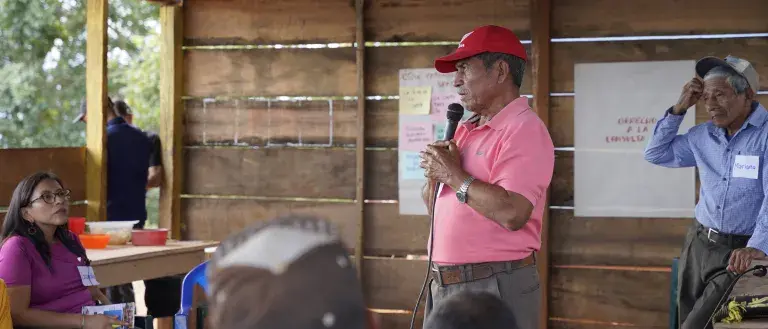 Guatemala tribal consultation meeting