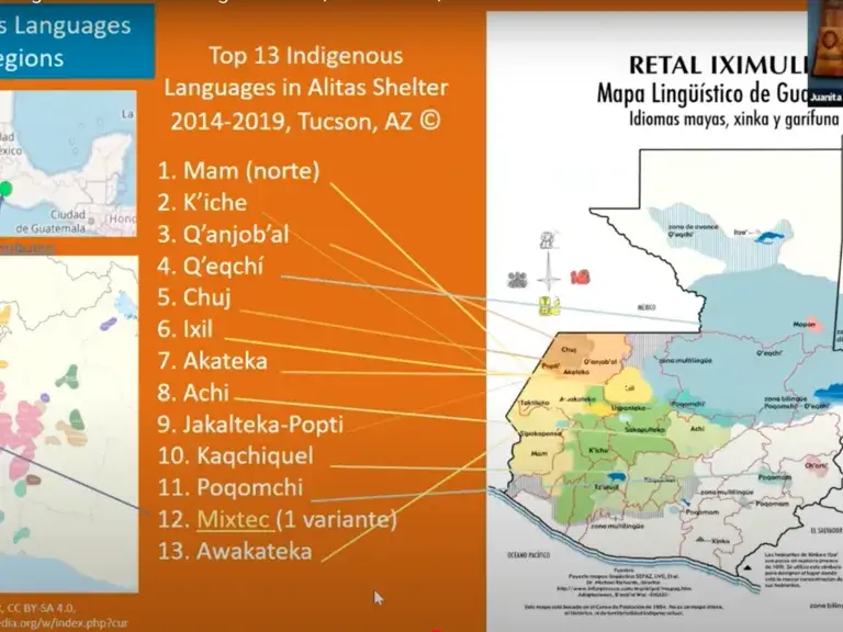 Screenshot of Indian Law Resource Center video: &quot;Violations of Indigenous Women's Rights: Brazil, Guatemala, and the United States&quot;
