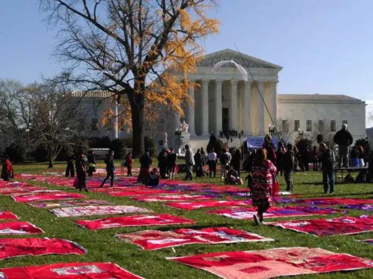 Jingle Dress Dancer on Capitol Lawn