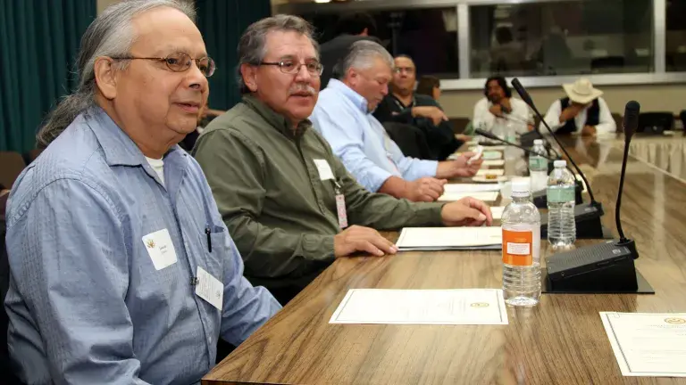 Oct. 14, 2010 Tribal leaders discuss UN Declaration with U.S. officials