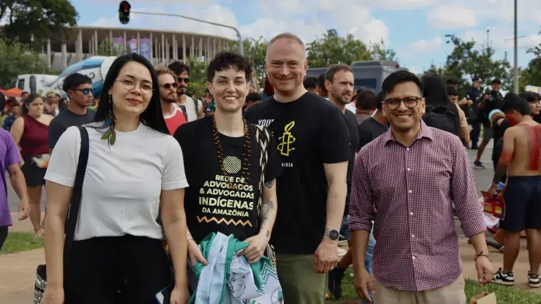 Kari, Miranda, Chris y Leo en ATL 2026